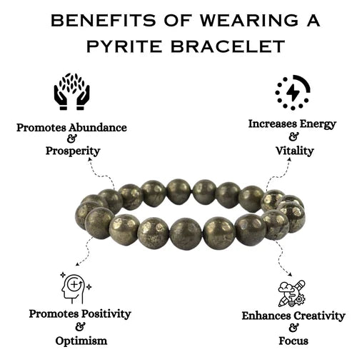Pyrite Bracelet (Money Magnet Pyrite) Buy 1 Get 1 Free
