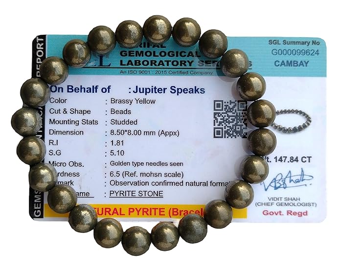 Pyrite Bracelet (Money Magnet Pyrite) Buy 1 Get 1 Free