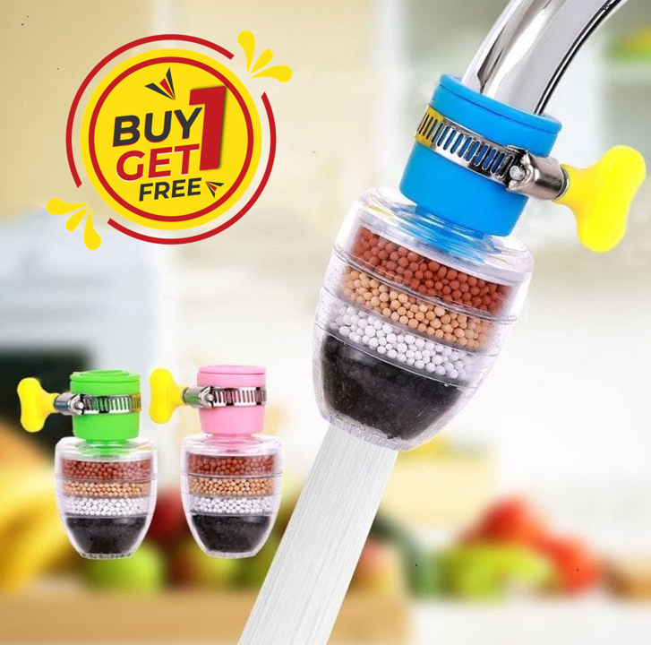 Carbon-Clean™ - Activated Charcoal Water Faucet Filter 💧✨ (Buy 1 Get 1 Free)