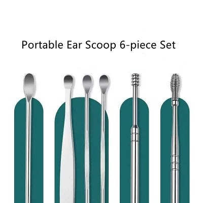 🏅Innovative Spring Ear Wax Cleaner Tool Set