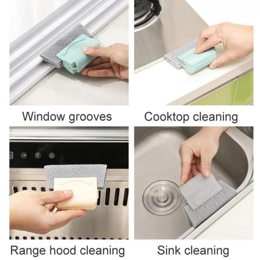 Door Window Groove Cleaning Brushes - Pack Of 3