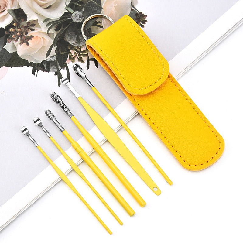 🏅Innovative Spring Ear Wax Cleaner Tool Set