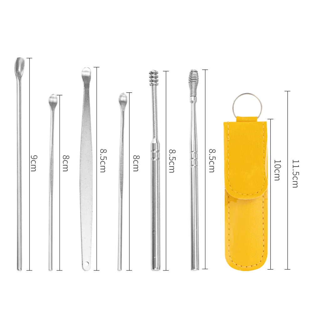 🏅Innovative Spring Ear Wax Cleaner Tool Set