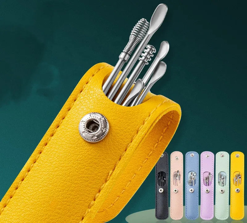 🏅Innovative Spring Ear Wax Cleaner Tool Set