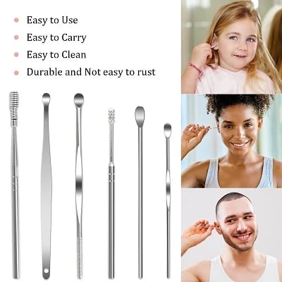 🏅Innovative Spring Ear Wax Cleaner Tool Set