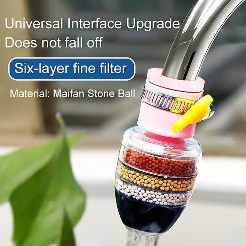 Carbon-Clean™ - Activated Charcoal Water Faucet Filter 💧✨ (Buy 1 Get 1 Free)